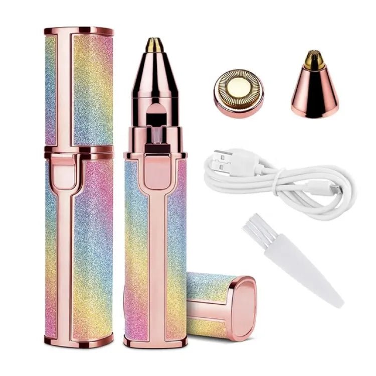 2 - in - 1 Eyebrow & Facial Hair Trimmer - Gul E Nayab