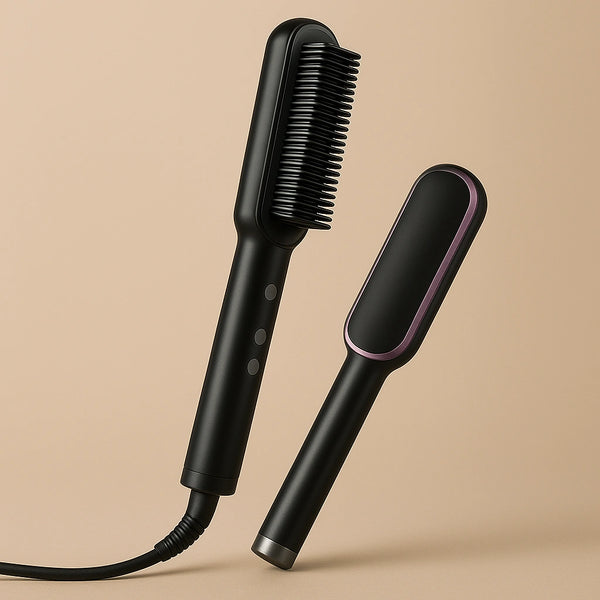 SilkyHeat Straightening Brush