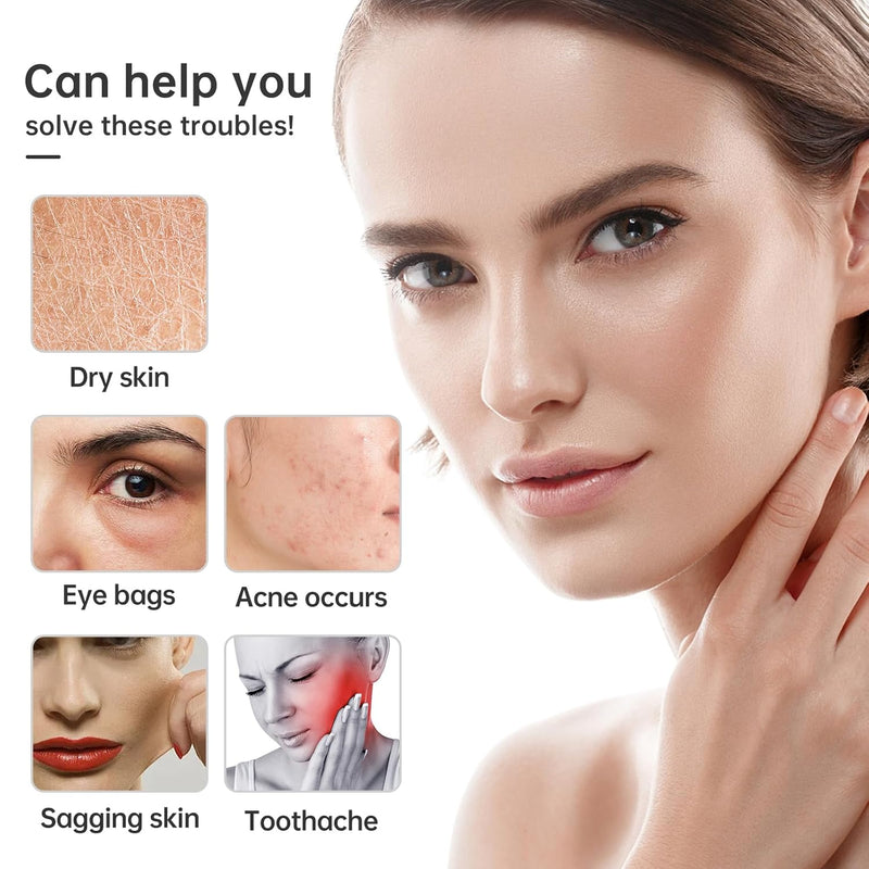 Ice Roller for Face & Eyes – Natural Glow & Skincare Tool for Men & Women - Gul E Nayab